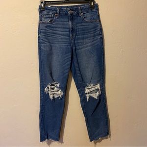 American eagle curvy mom jean